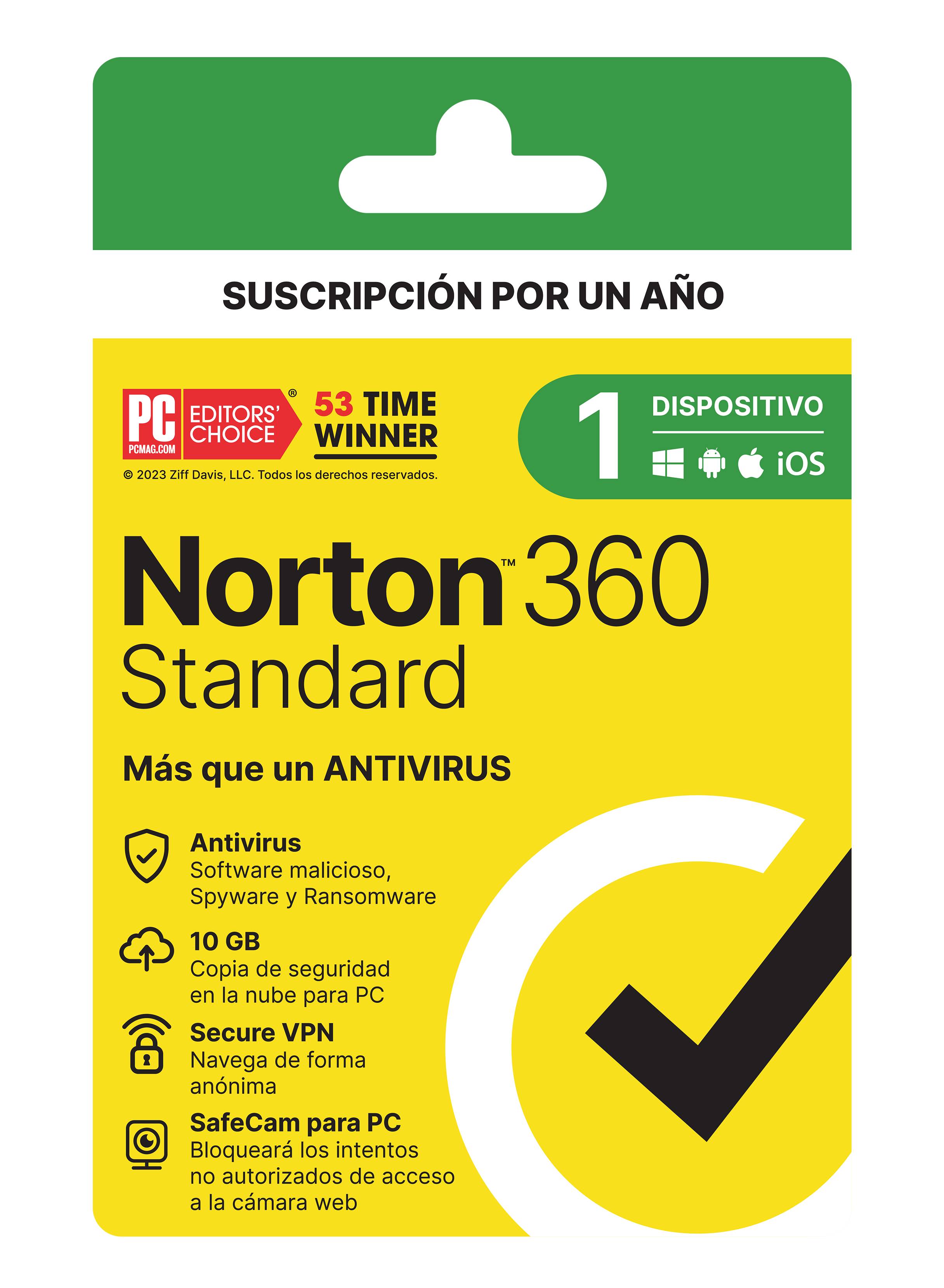 NORTON 360 STANDARD 1D 1A 21443411 - NORTON 360 STANDARD 1D 1A 21443411 -